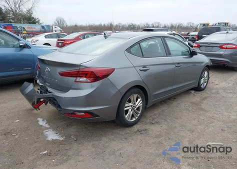 2019 Hyundai Elantra Sel z USA, uszkodzony, nr VIN 5NPD84LF4KH475383